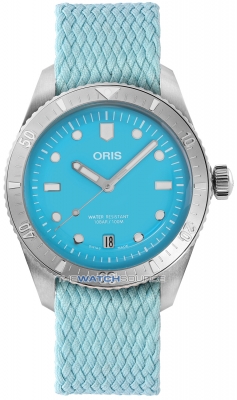 Buy this new Oris Divers Sixty Five 38mm 01 733 7771 4055-07 3 19 02S midsize watch for the discount price of £1,577.00. UK Retailer.
